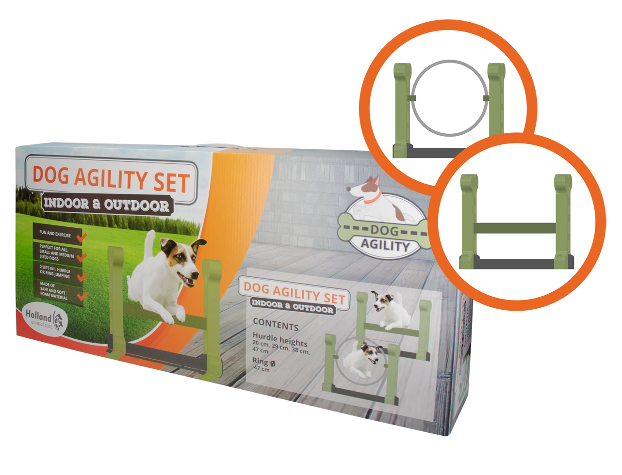 Dog Agility set (indoor and outdoor)