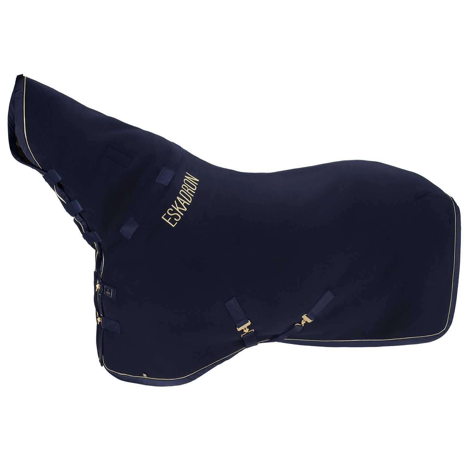 Polarfleece rug with neck