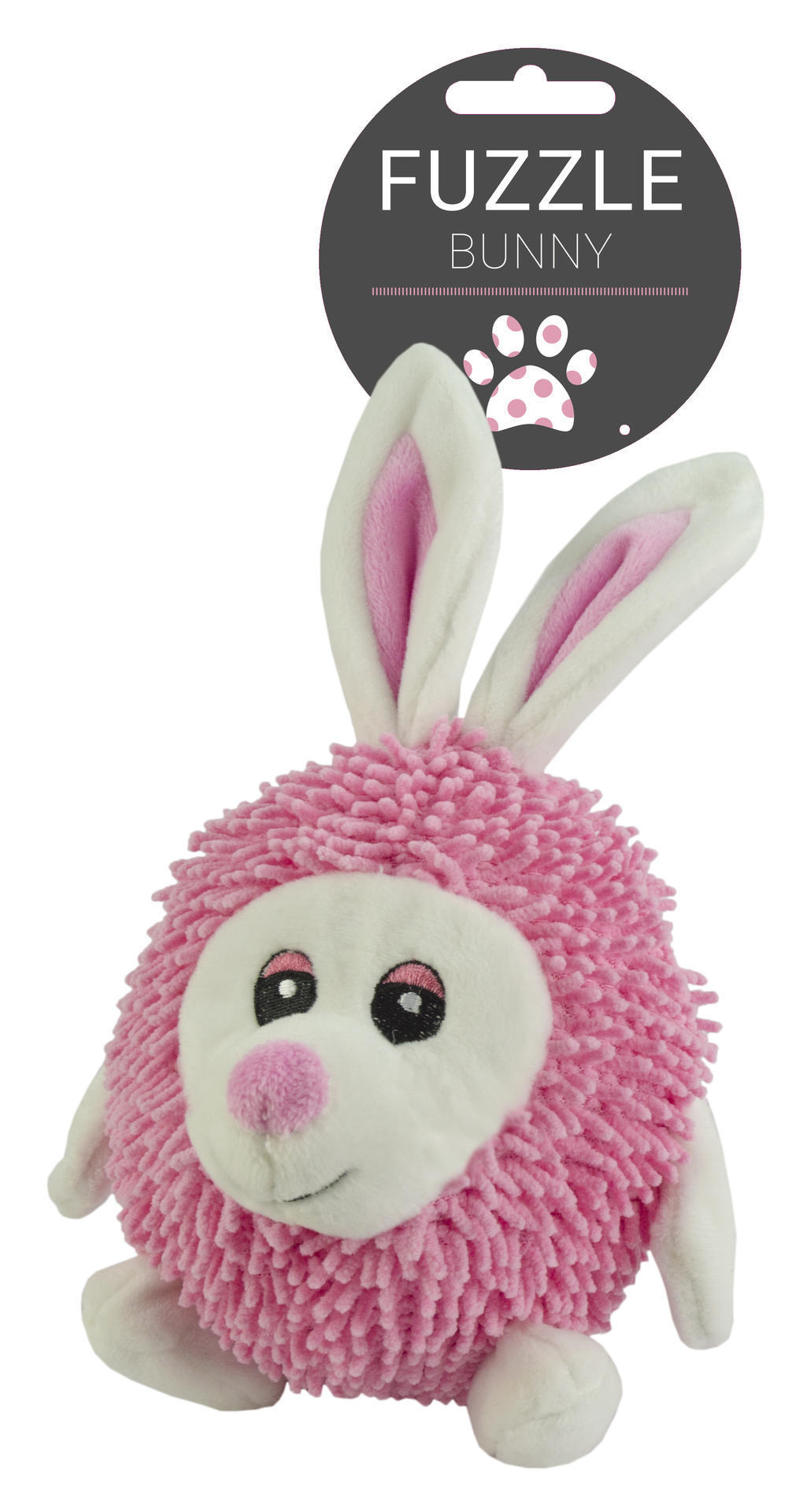 Bunny with 5 beepers dog toy