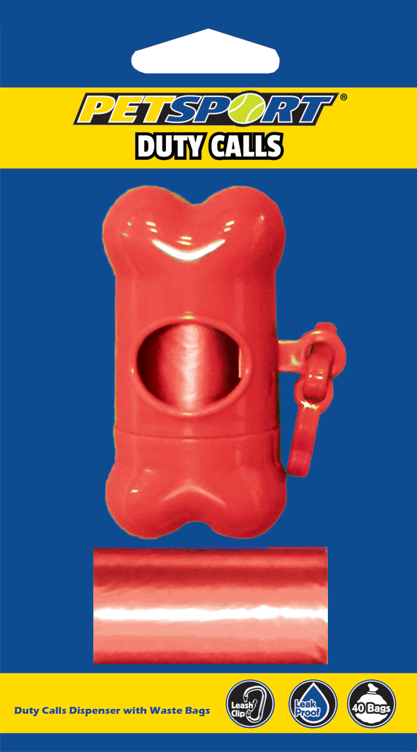 Dog waste bag dispenser