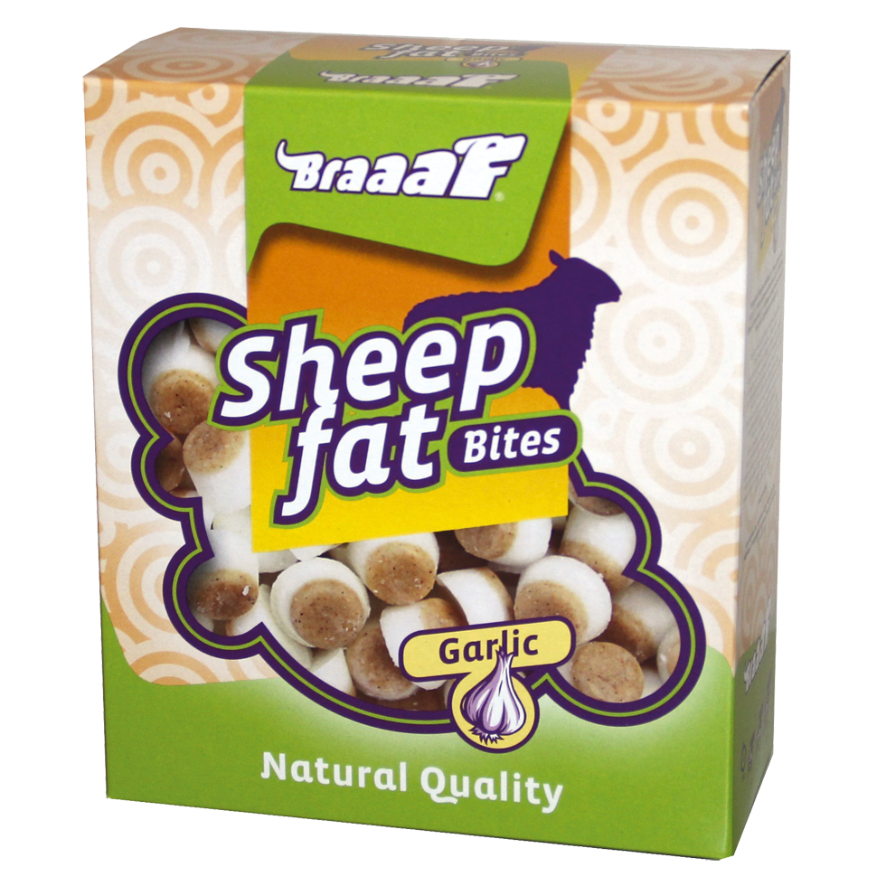 Sheep fat and garlic reward snack 80pcs