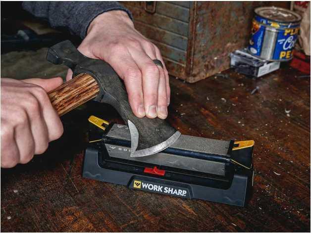 Benchstone knife sharpener