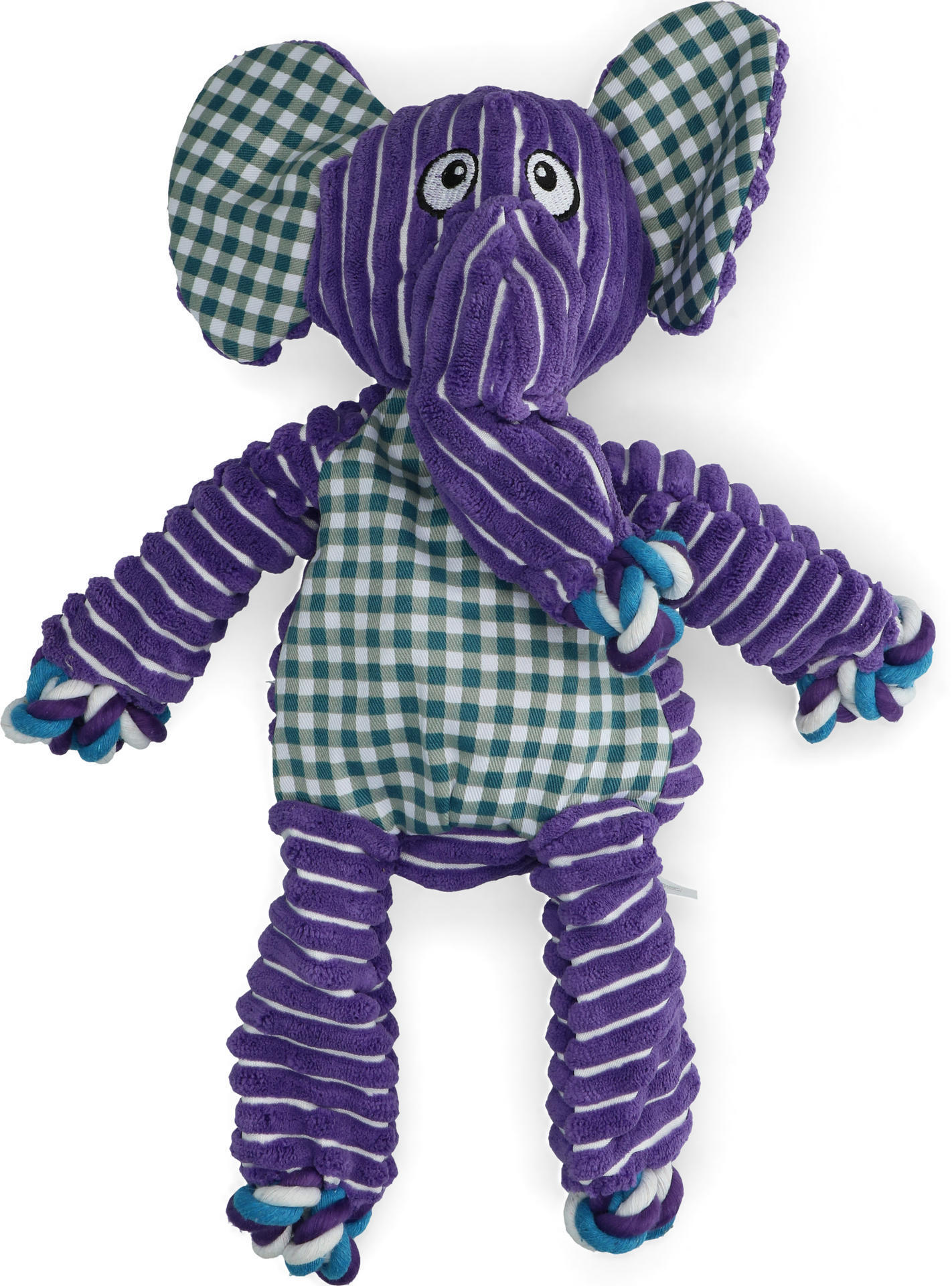 Floppy Knots elephant medium large dog toy