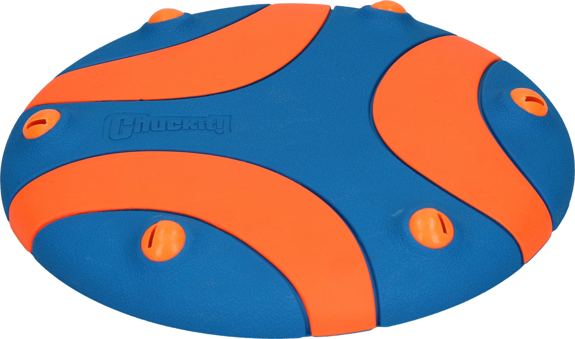 In-flight whistling dog toy frisbee