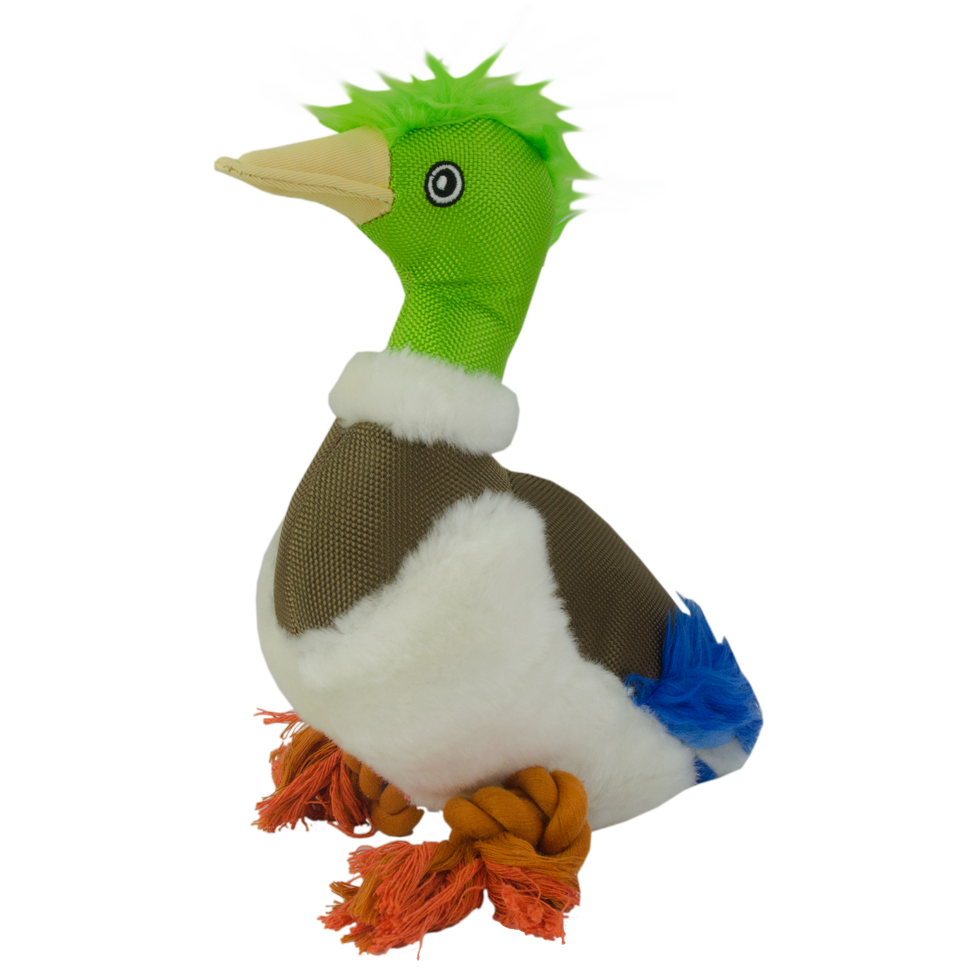 Wild duck dog toy plush