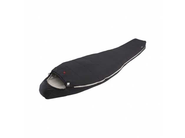 Moraine sleeping bag for left-handed people