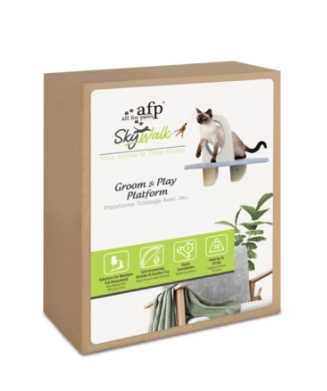 Wall mounted cat toy