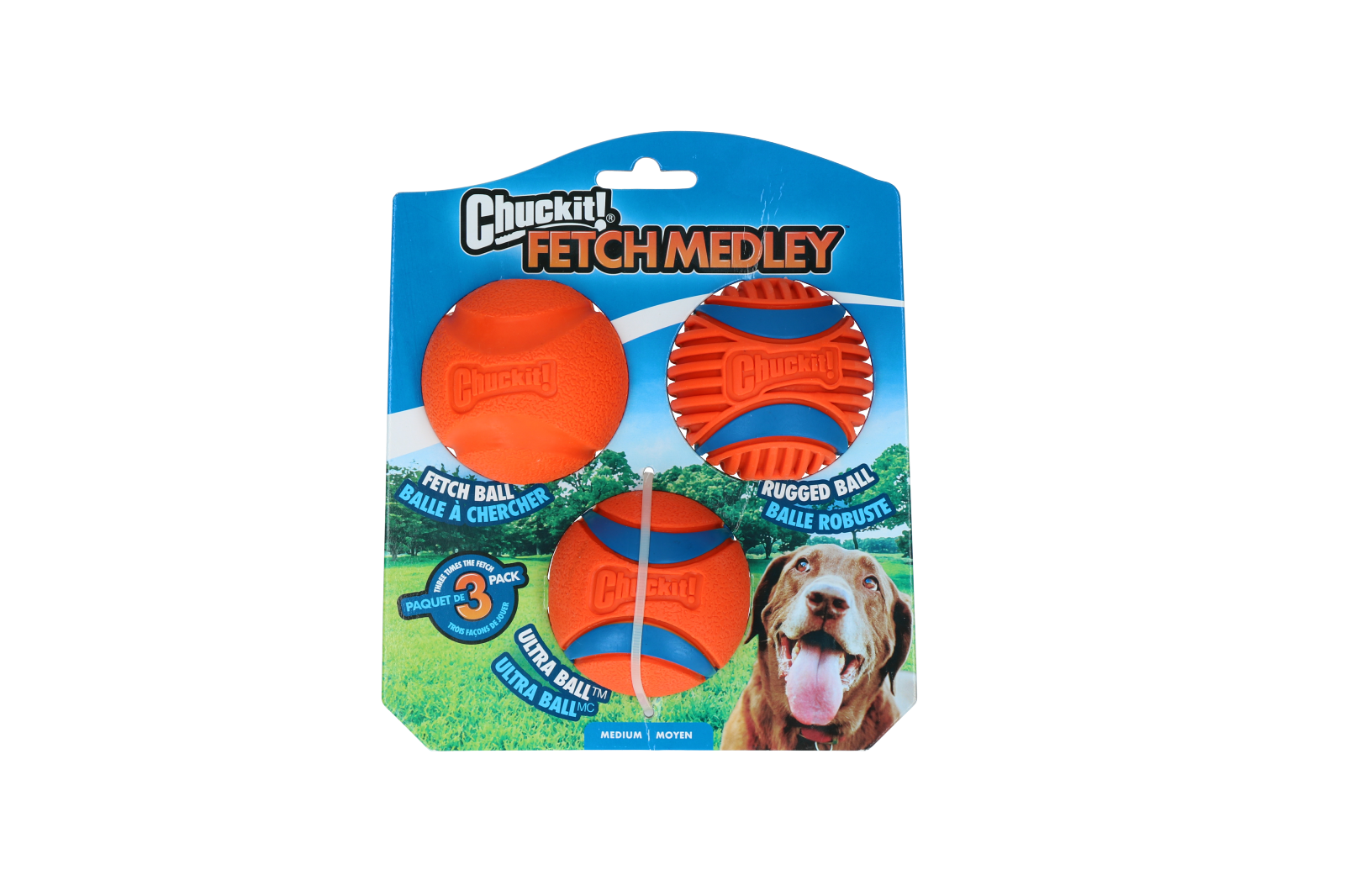 Fetch mixed dog balls