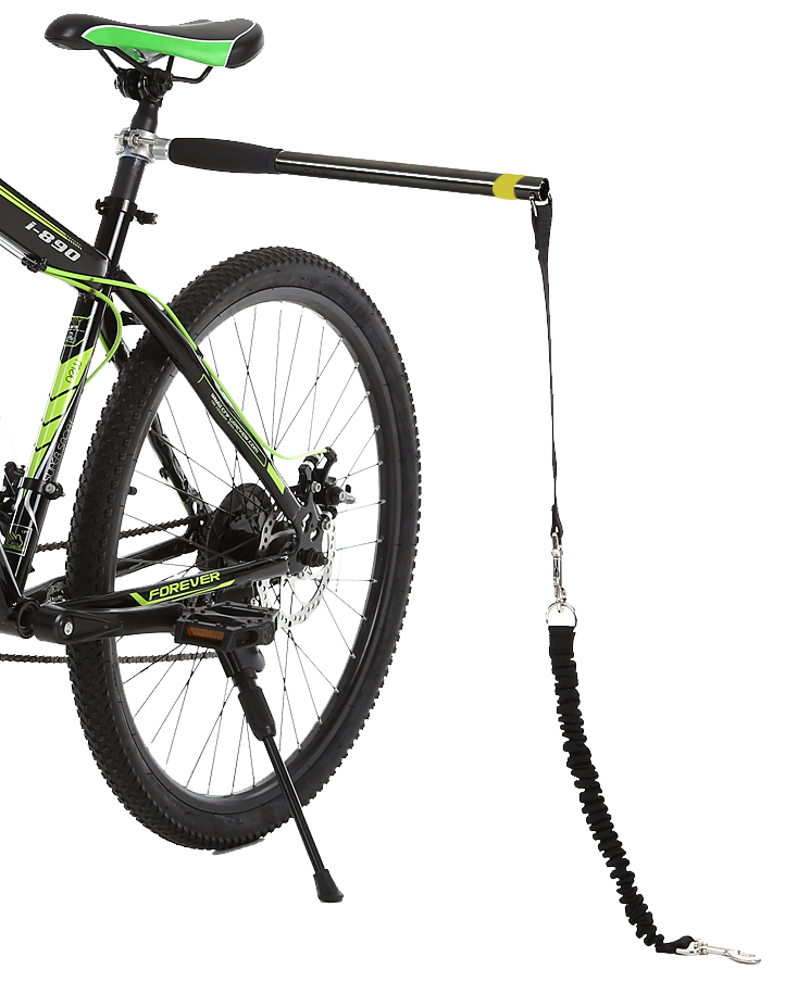 Bicycle dog leash