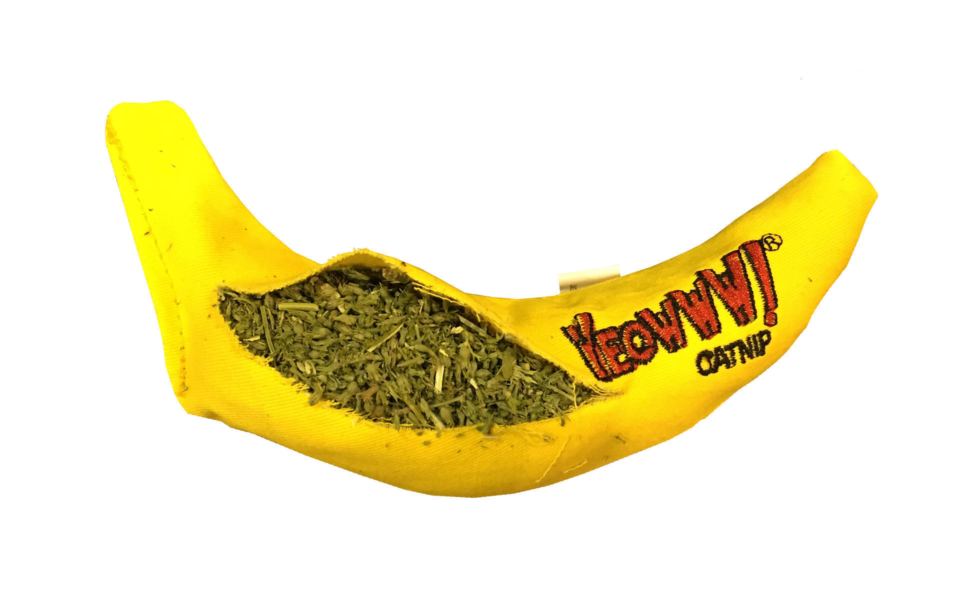 Chicata banana cat toy filled with catnip