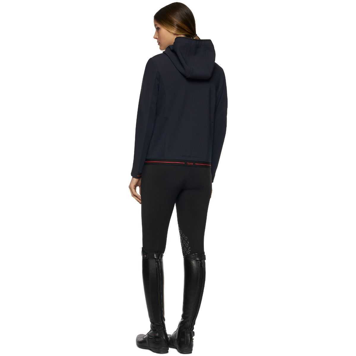 Horse riding soft-shell jacket