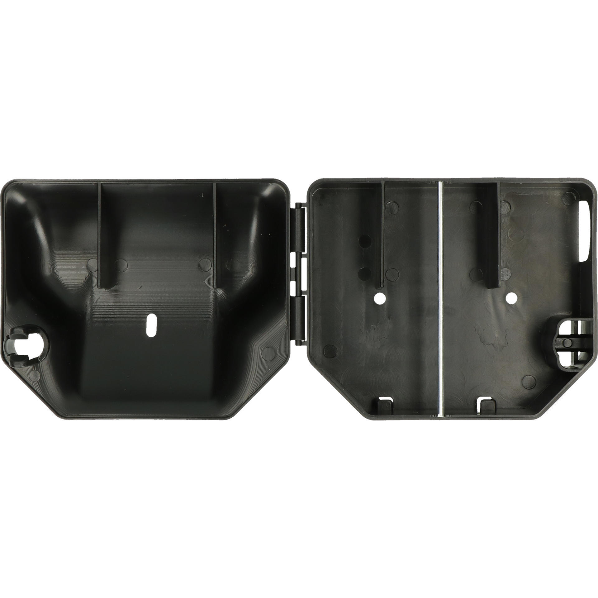 mouse bait box with key shed for livestock pest control traps