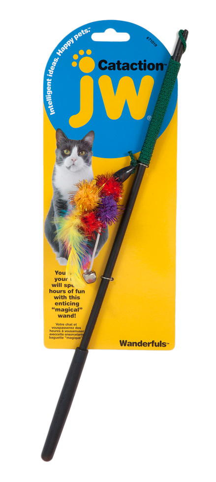 Wanderfulls feathered cat toy