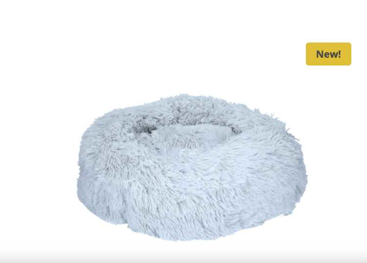 Plush dog bed 100cm