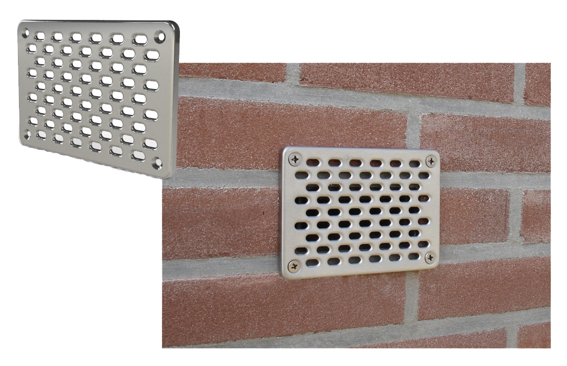 gap grid stainless steel 10 x 14 cm stable for animal husbandry pest control