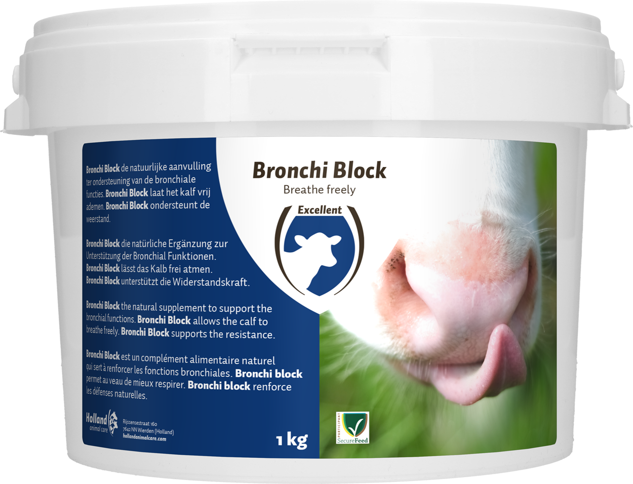 Bronchi block, supplementary feed for calves, lambs , cattle calf rearing
