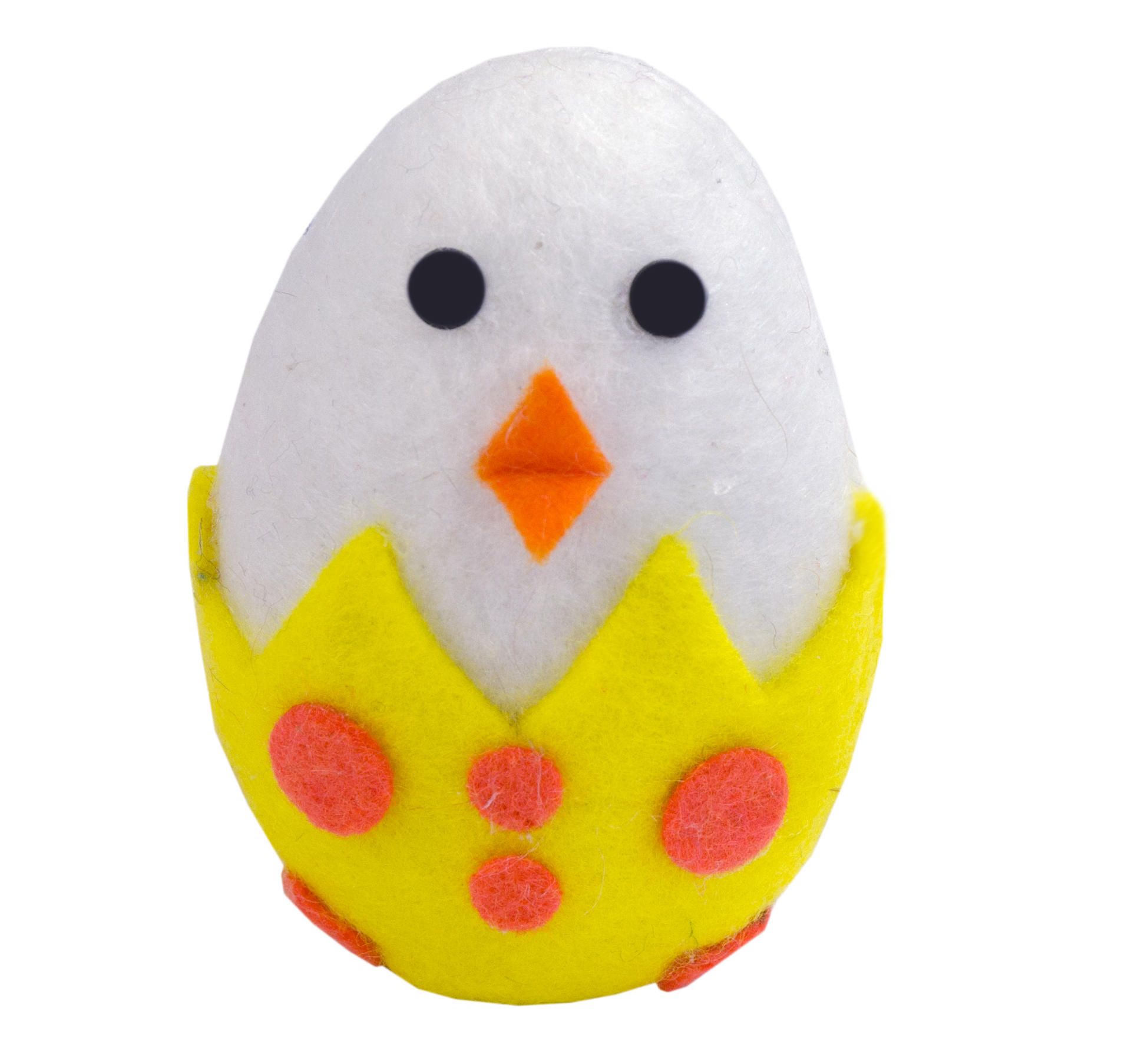 Crazy cat easter chick with cat root plush cat toy