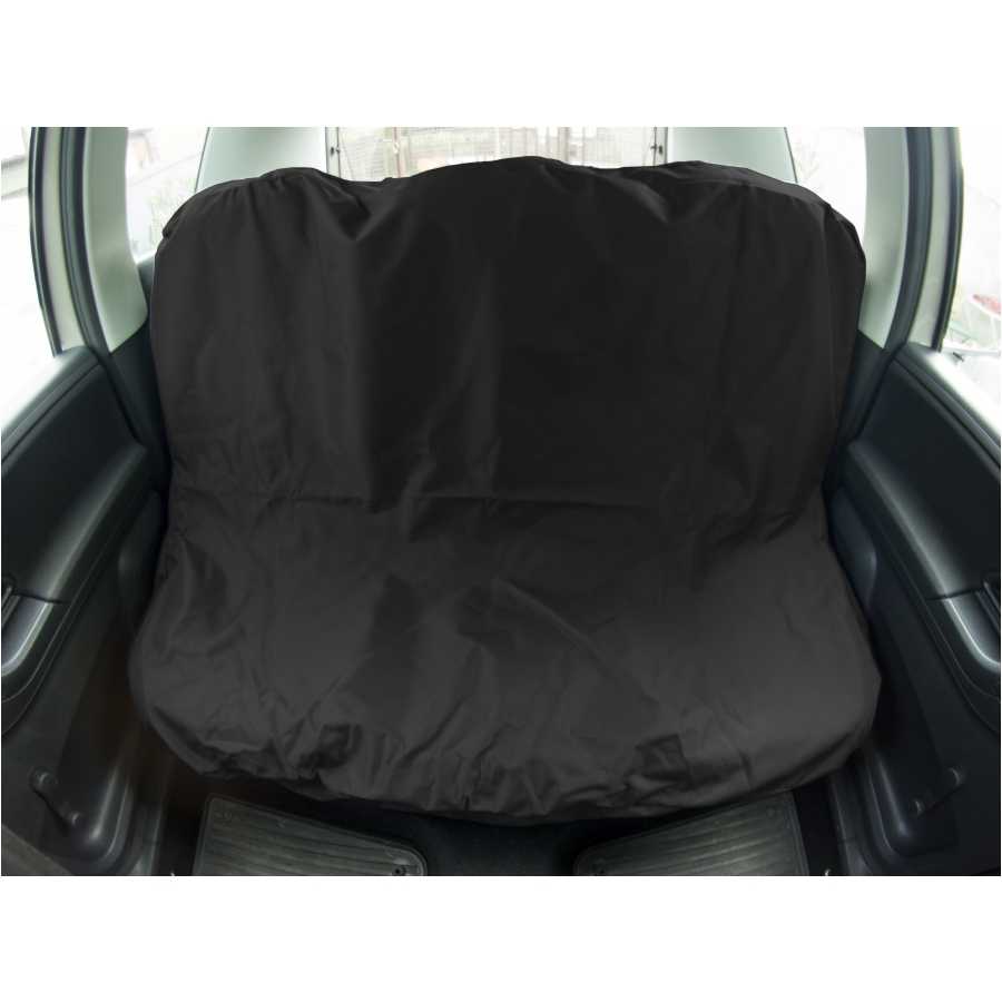 Rear seat cover black