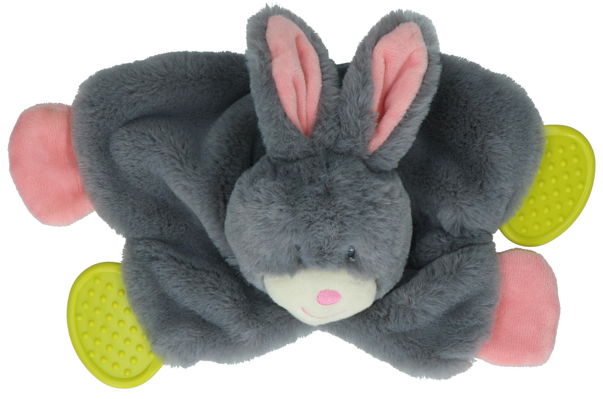 Bunny crunchy chewy dog toy