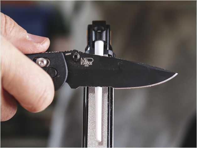 Angle Set knife sharpener