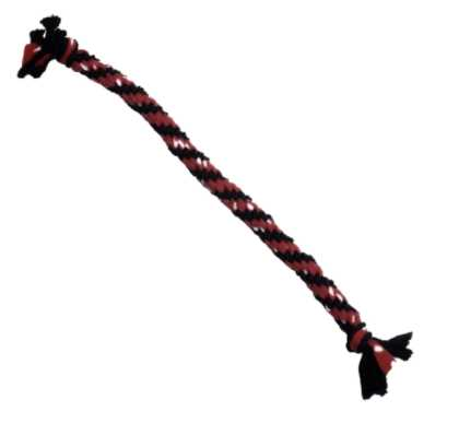 Double knot rope game for dogs