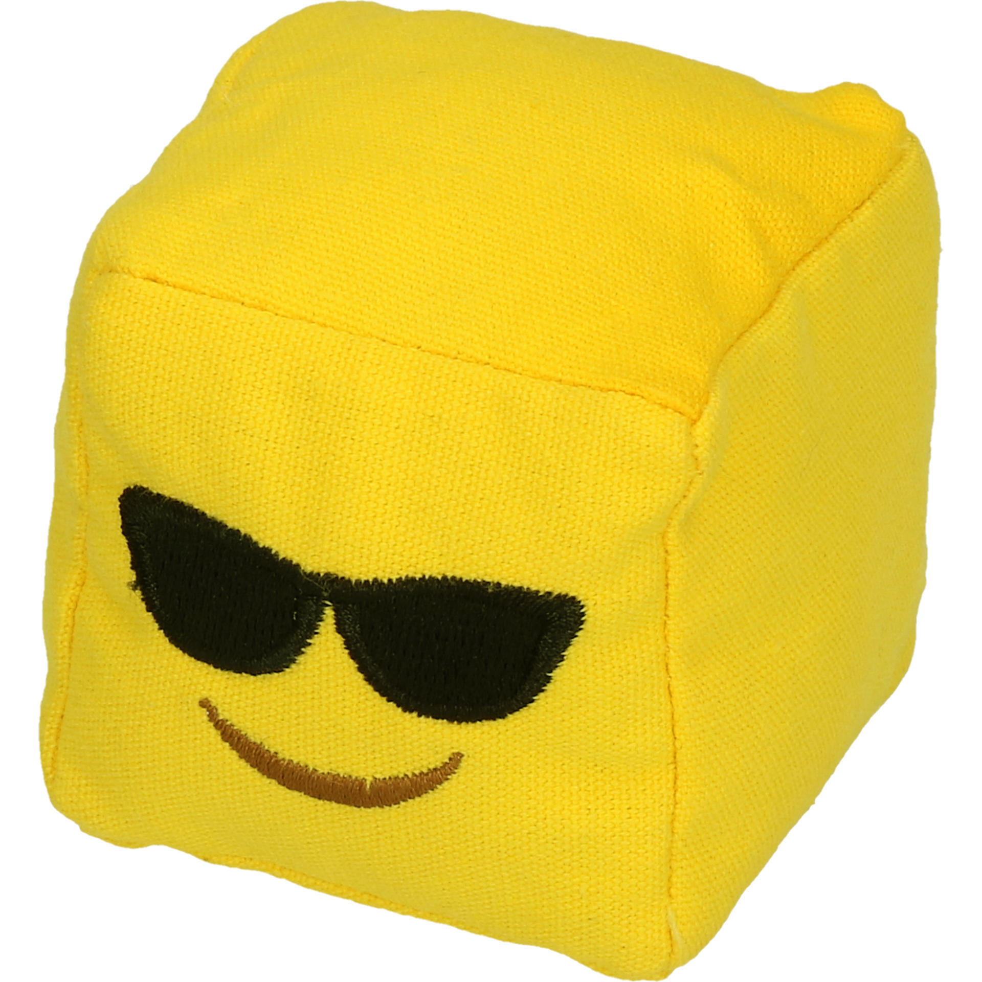 Emoji Cat Cube Sunny with cat root plush cat toy