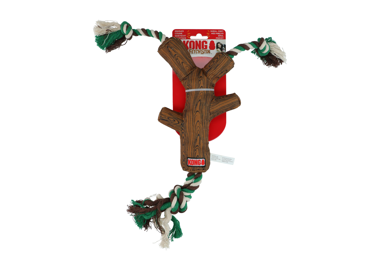 Combined dog toy with rope EU