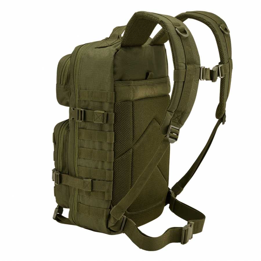 US Cooper Patch large olive green backpack