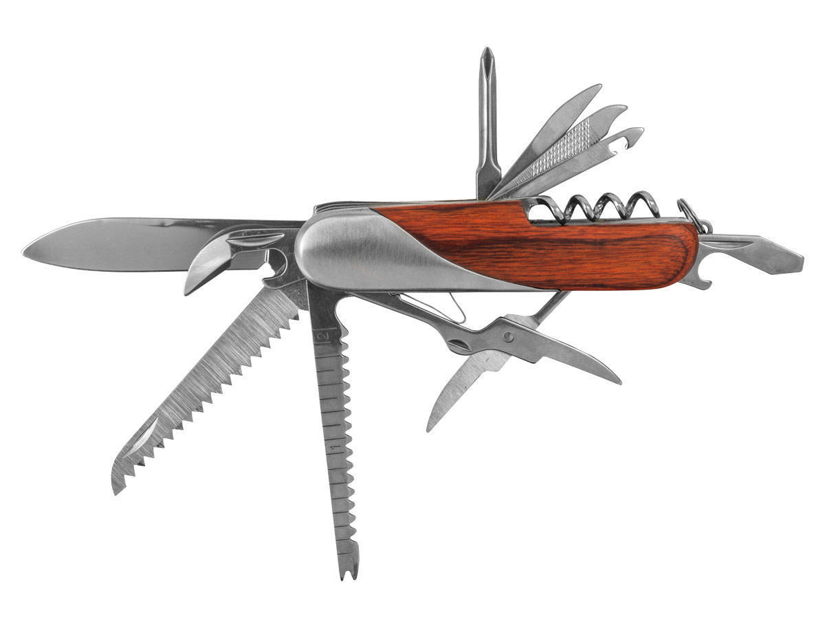 JKR102 14 function pocket knife in pouch