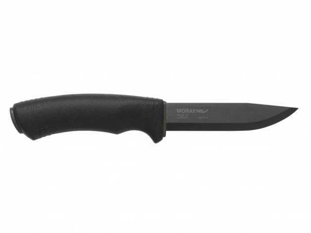 Black Bushcraft carbon steel knife