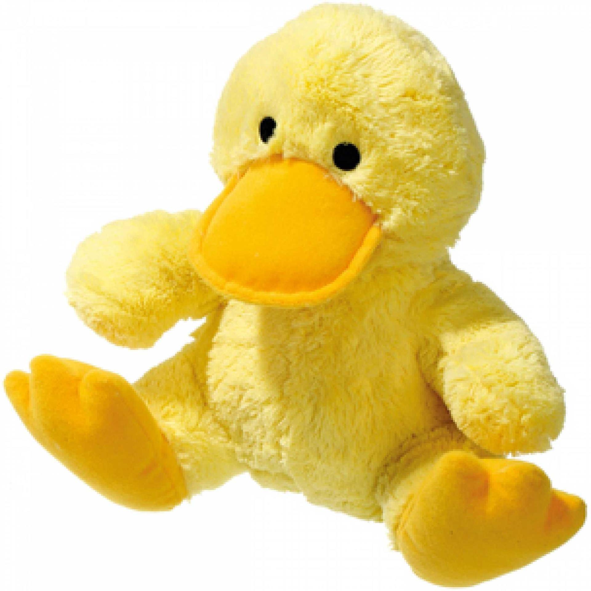 Toy plush duck yellow 19 cm dog toy plush