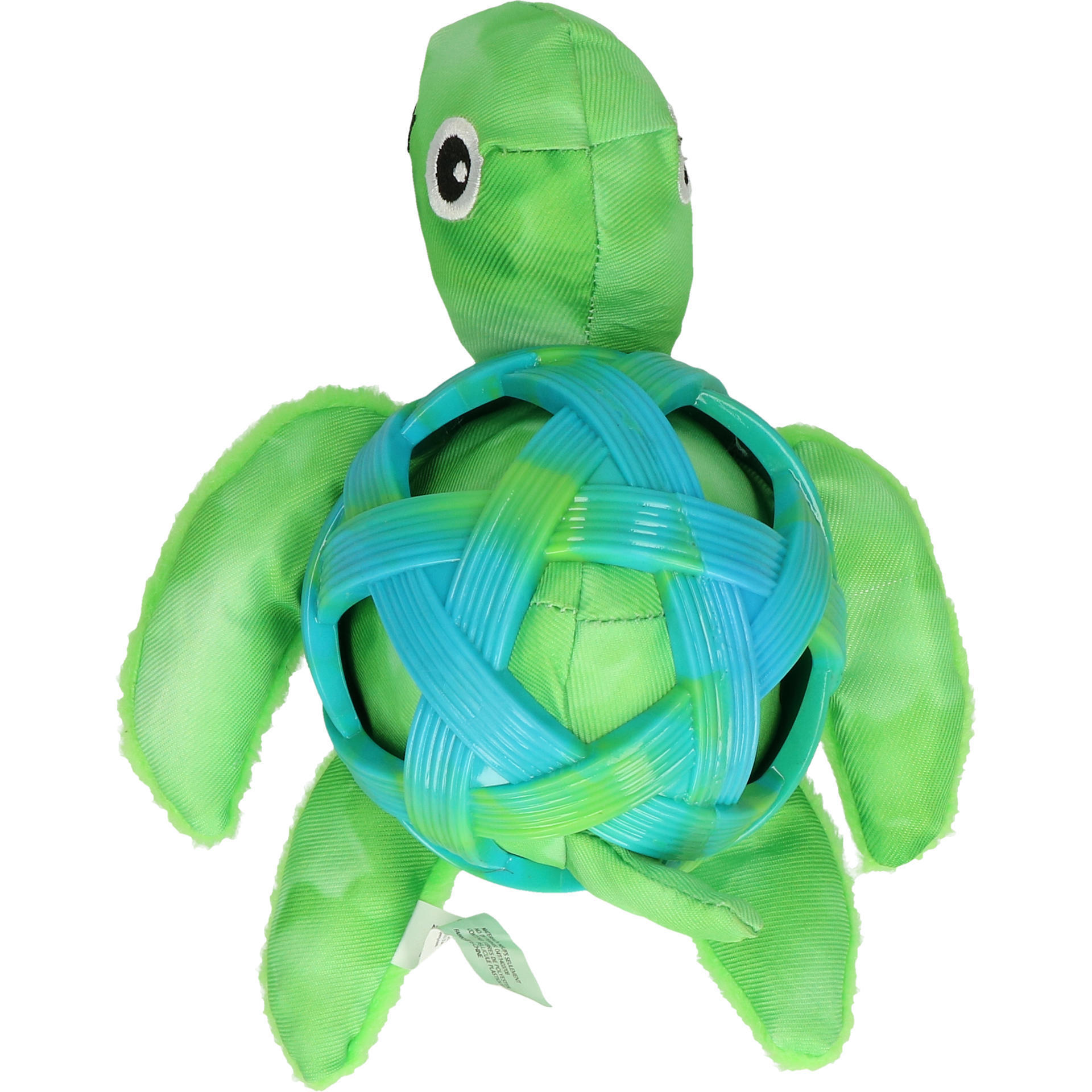 Sea shell turtle medium large plush dog toy