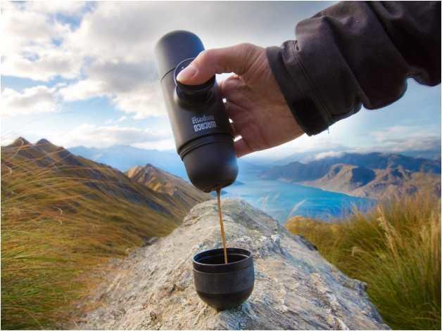 Minipresso GR travel coffee maker