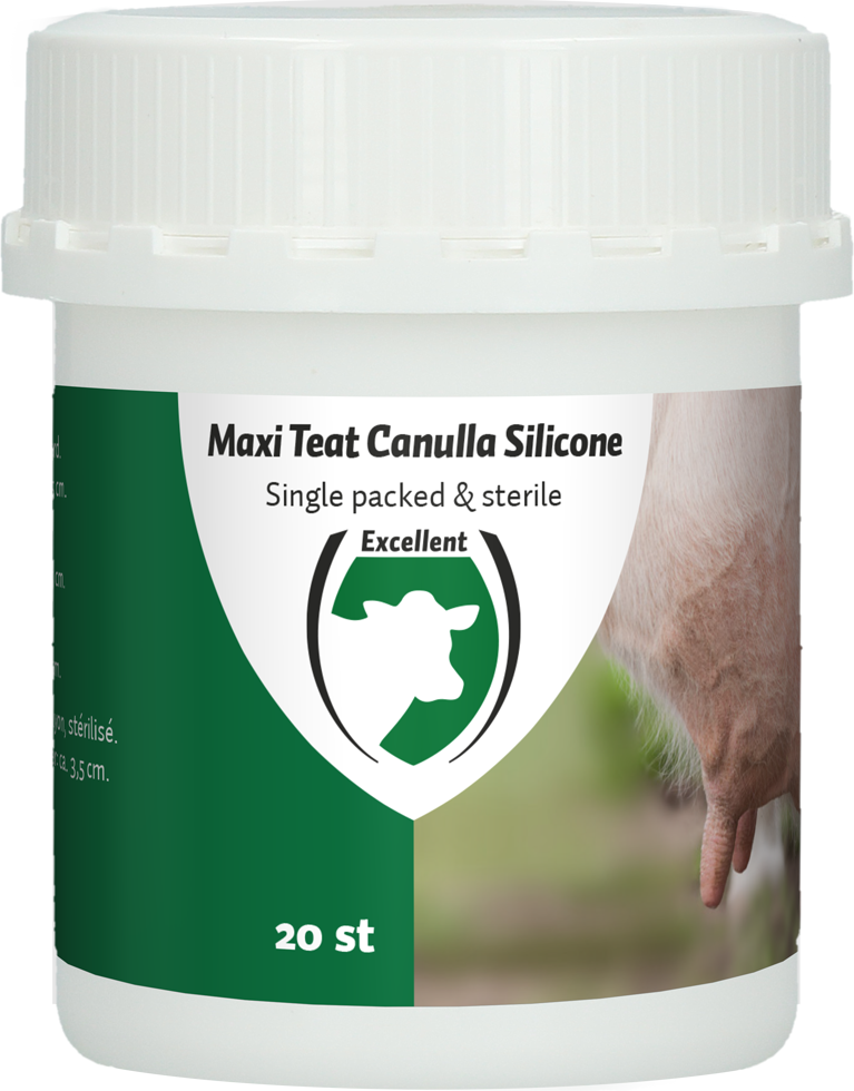 Maxi Silicone udder needle, cattle, udder care, wound care