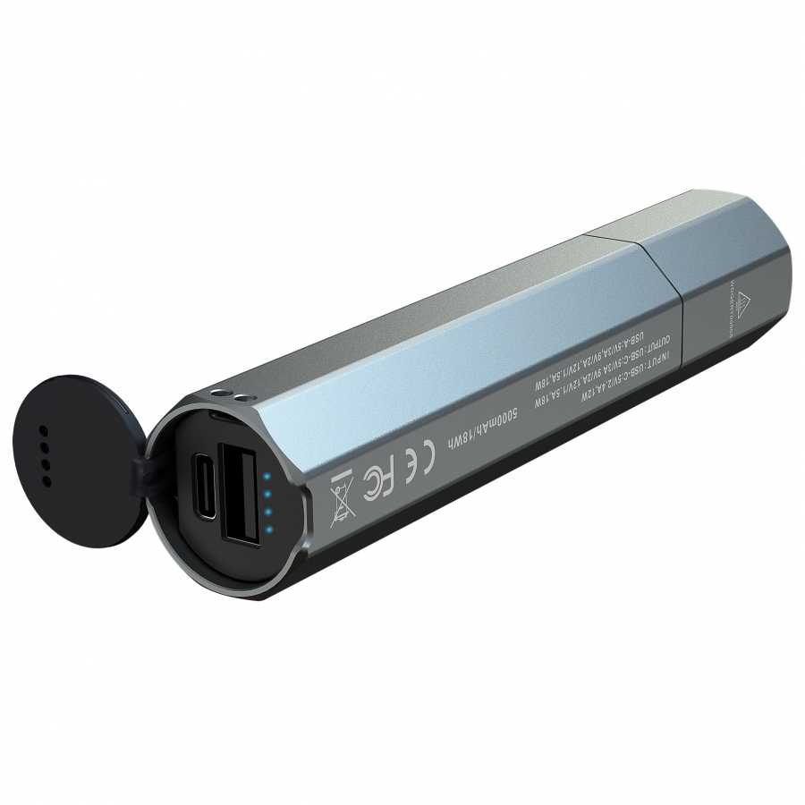E-CP blue LED flashlight