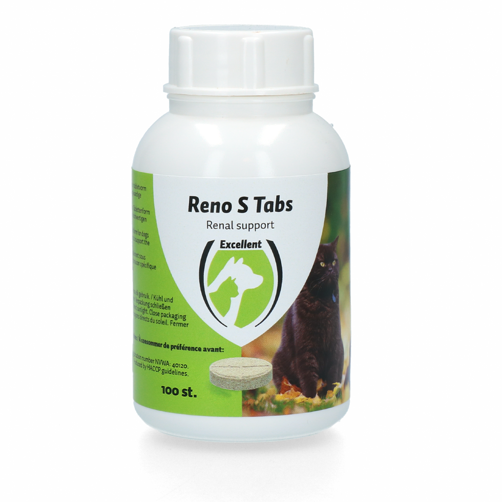 Reno S Tabs K/H, cat multivitamin and food supplement, health