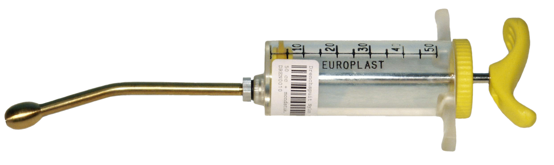 Drenching Syringe Nylon 50 ml + mouthpiece