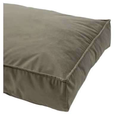 Velour bed pillow for dogs M