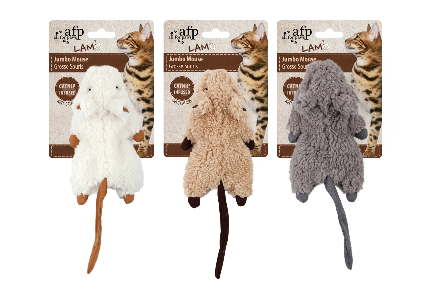 Lambswool-Jumbo wrinkled cat root chewing cat toy