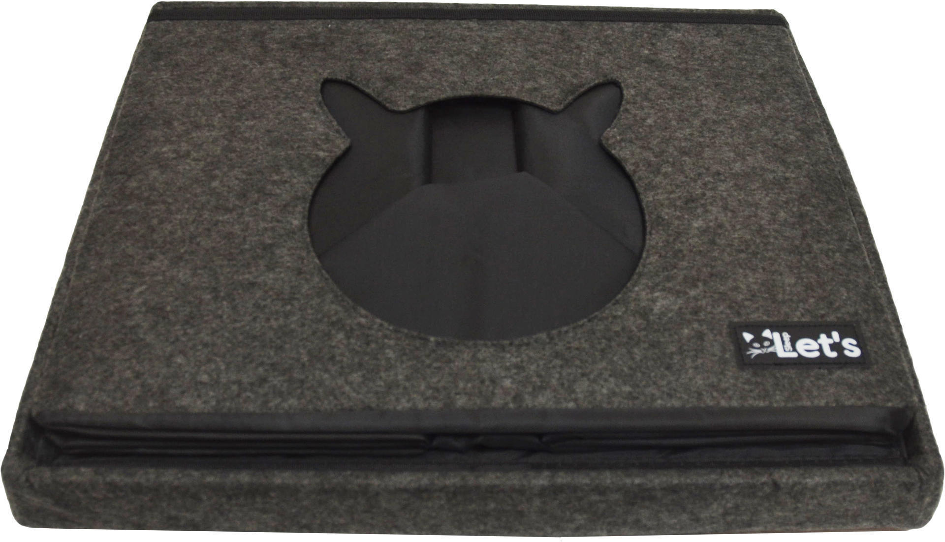 Sleep light-dark grey Pet Cube cat bed