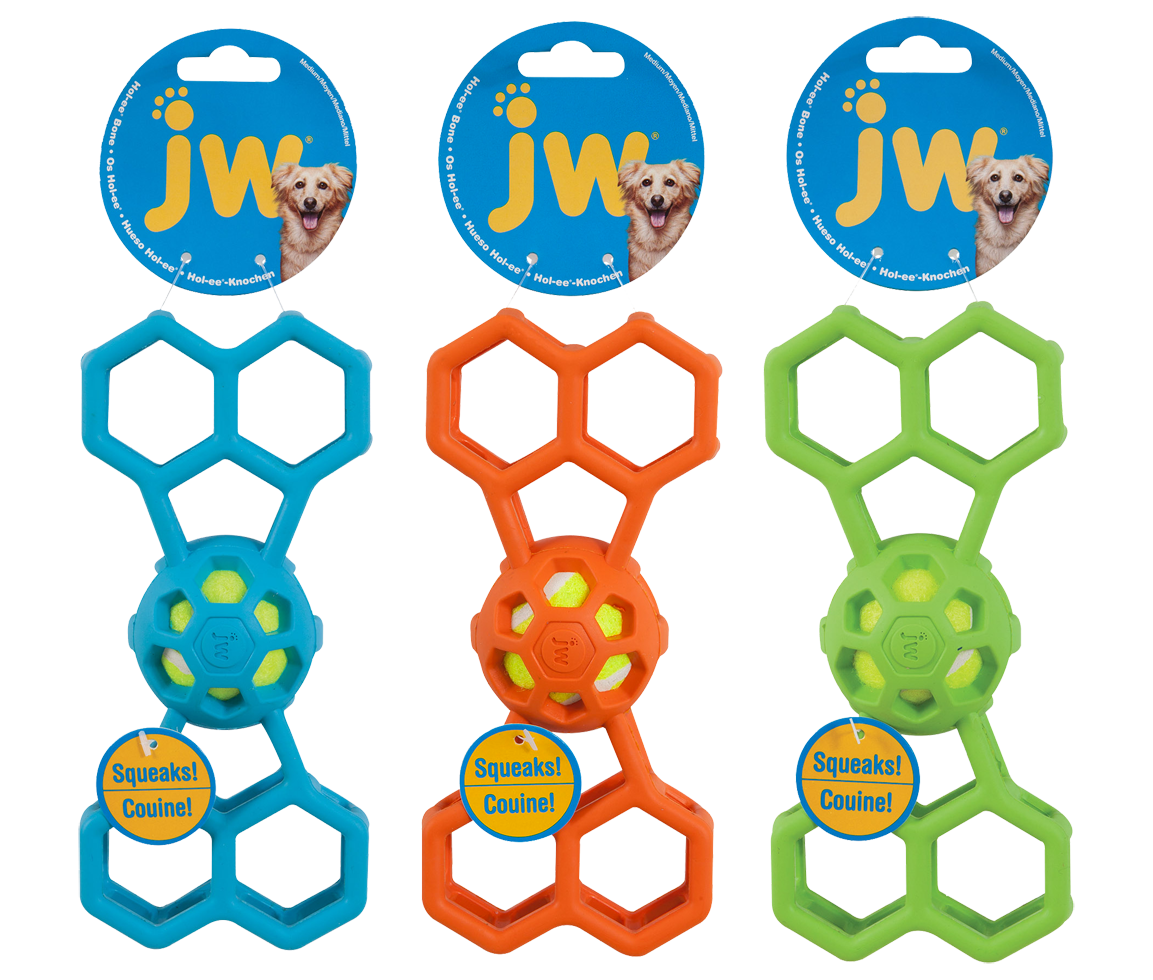 Hol-EE bone with beeper medium 20cm dog toy