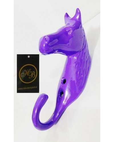 1699 Bridle Hanger Shine Purple Stable Livestock Holders Pendants