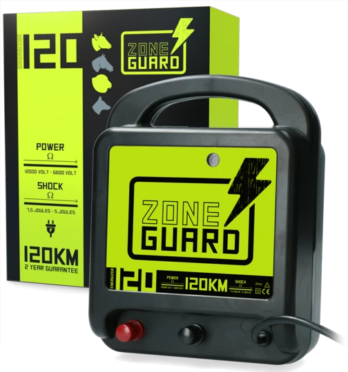 Energizer 120 km electric beacon stable livestock electric shepherd