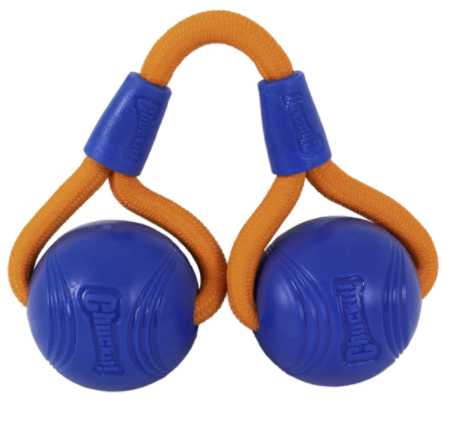 Duo ball game for dogs