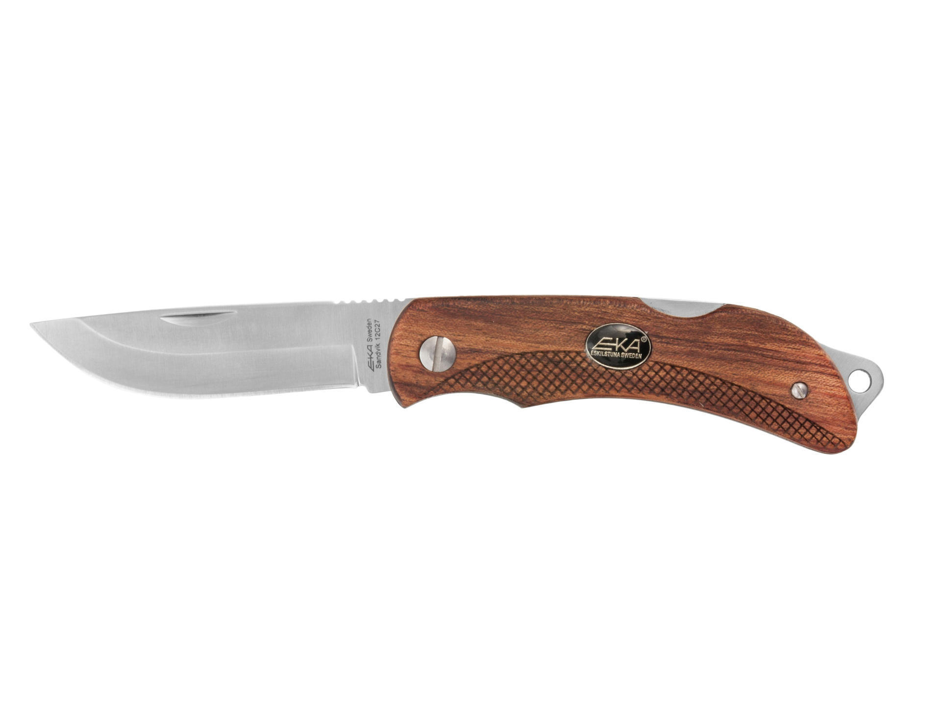 Swede 8 folding knife wood