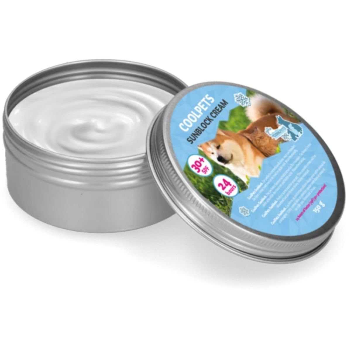 Sunscreen cream for dogs