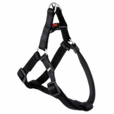 Dog harness ziggi black 2,5x40-70 cm Basic parking brake harness