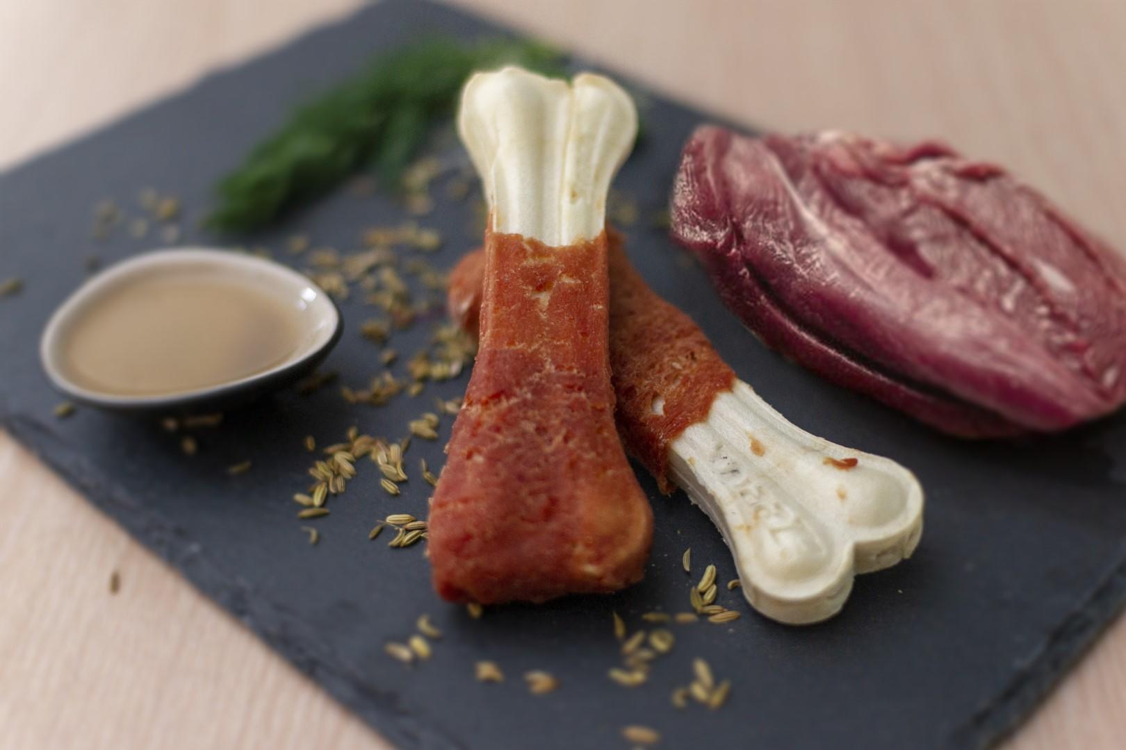 Pressed duck bone 25 cm