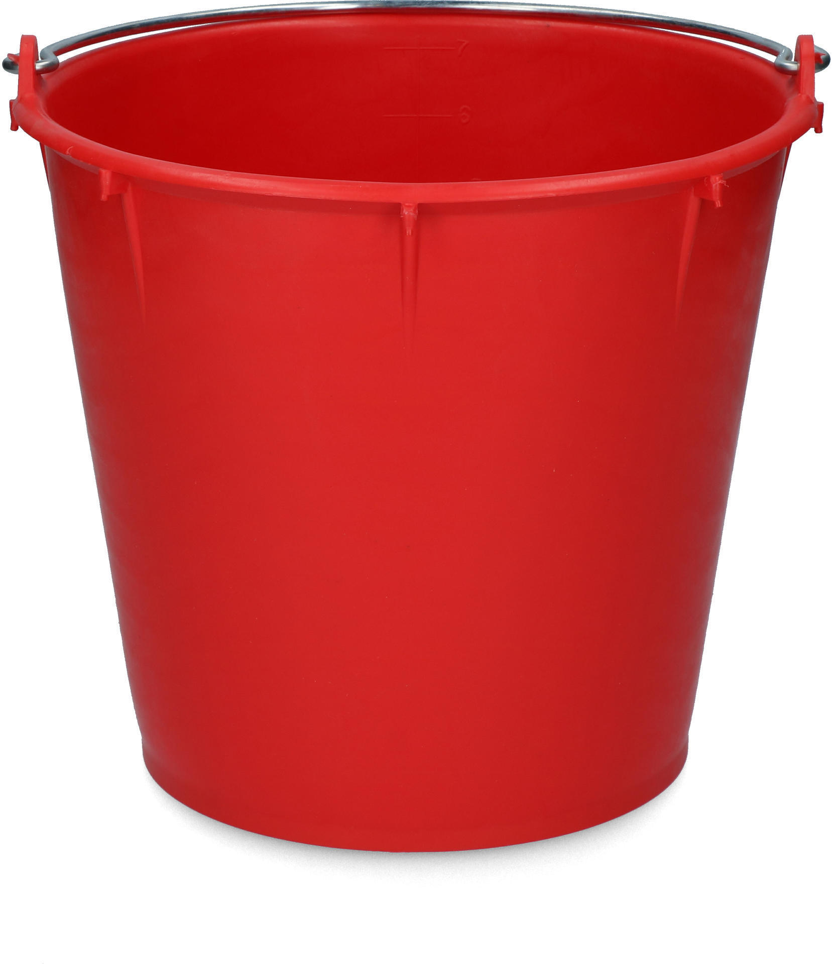 bucket 7 l with red handle barn livestock feeding feeding drink technology feeding bowls