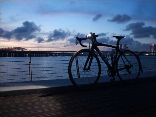 BC25R LED flashlight for bicycle